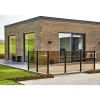 Skagen Systemhegn > SYSTEMHEGN HEGNSMODUL RØGFARVET GLAS 86.80 X 92 X 0.60 X 0.60 CM