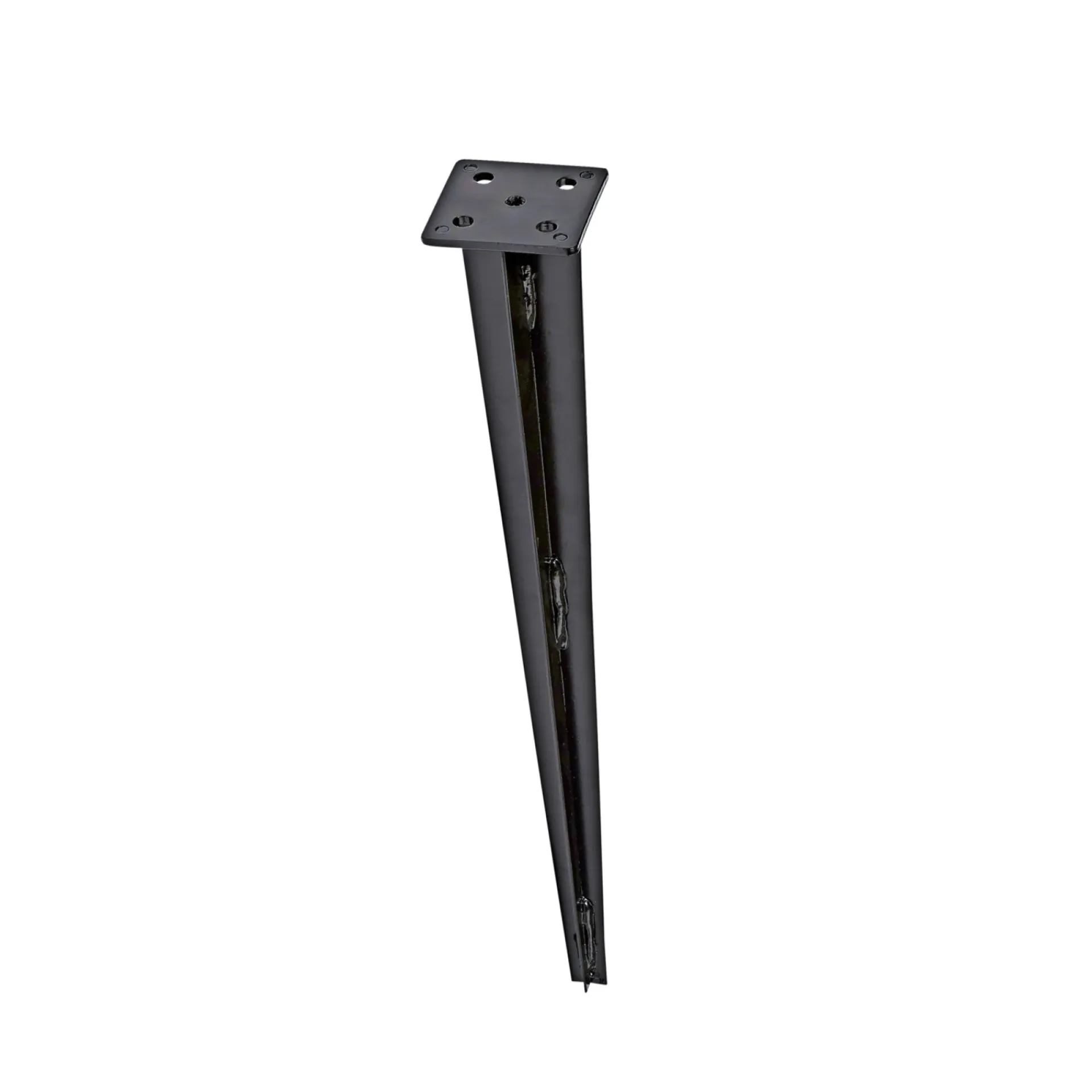 Skagen Systemhegn > SYSTEMHEGN JORDSPYD SORT ALUMINIUM 50 CM