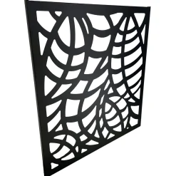 Skagen Systemhegn > SYSTEMHEGN LEAF HEGNSMODUL SORT ALUMINIUM 0.30 X 9.50 X 88 CM