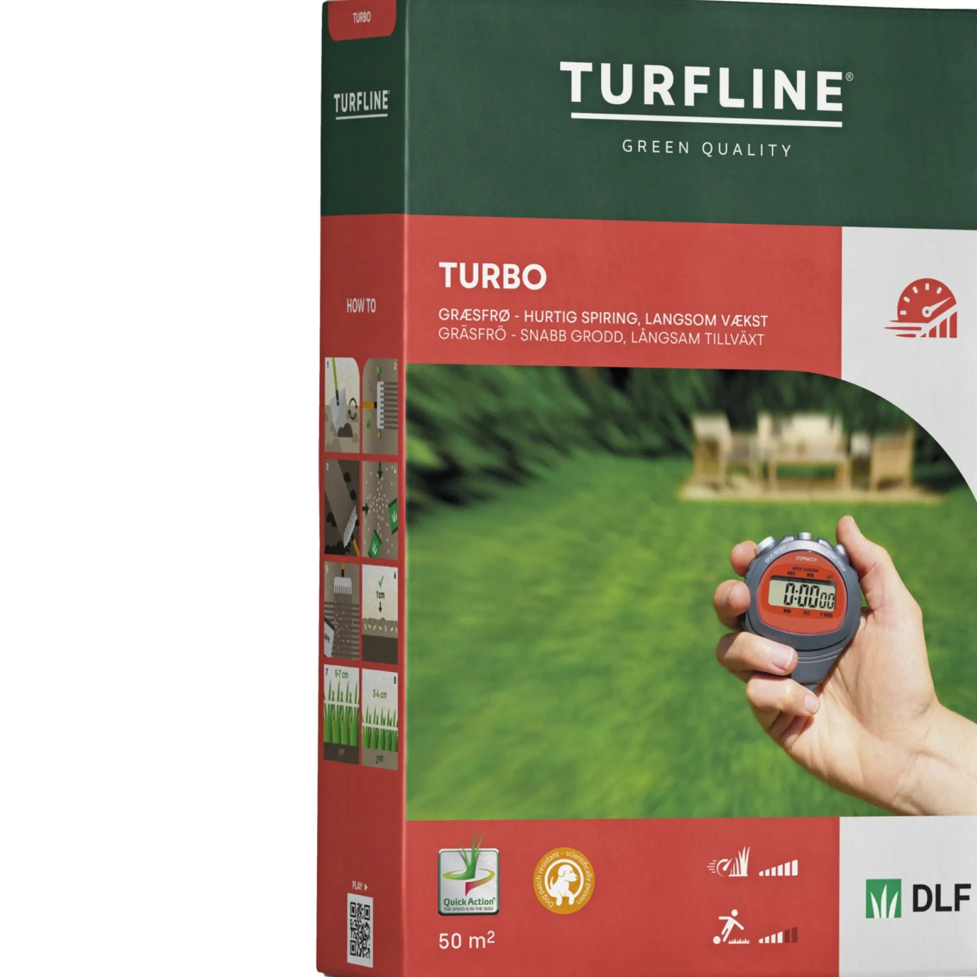 Turfline Græsfrø > TURBO GRÆSFRØ 1 KG