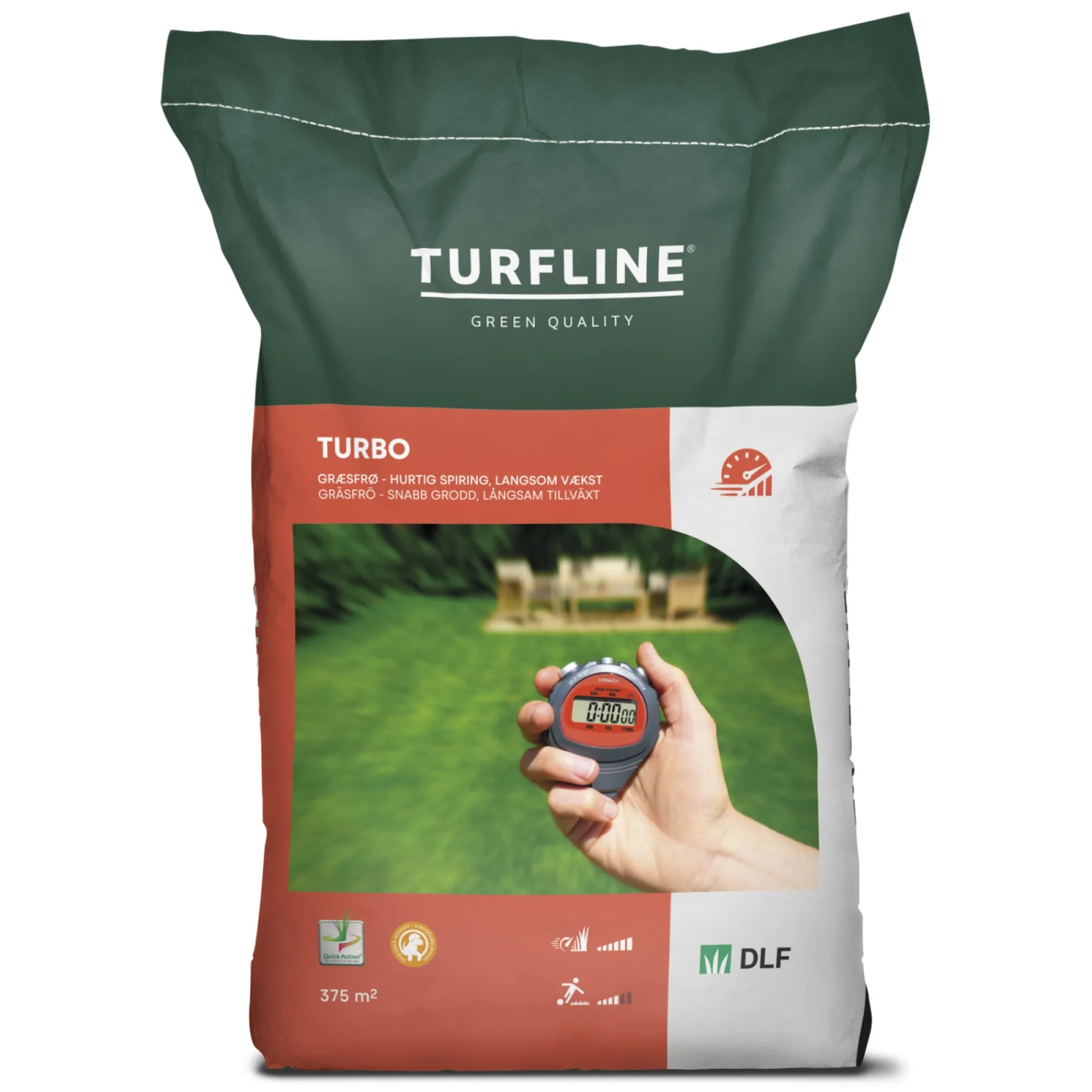 Turfline Græsfrø > TURBO GRÆSFRØ 7,5 KG
