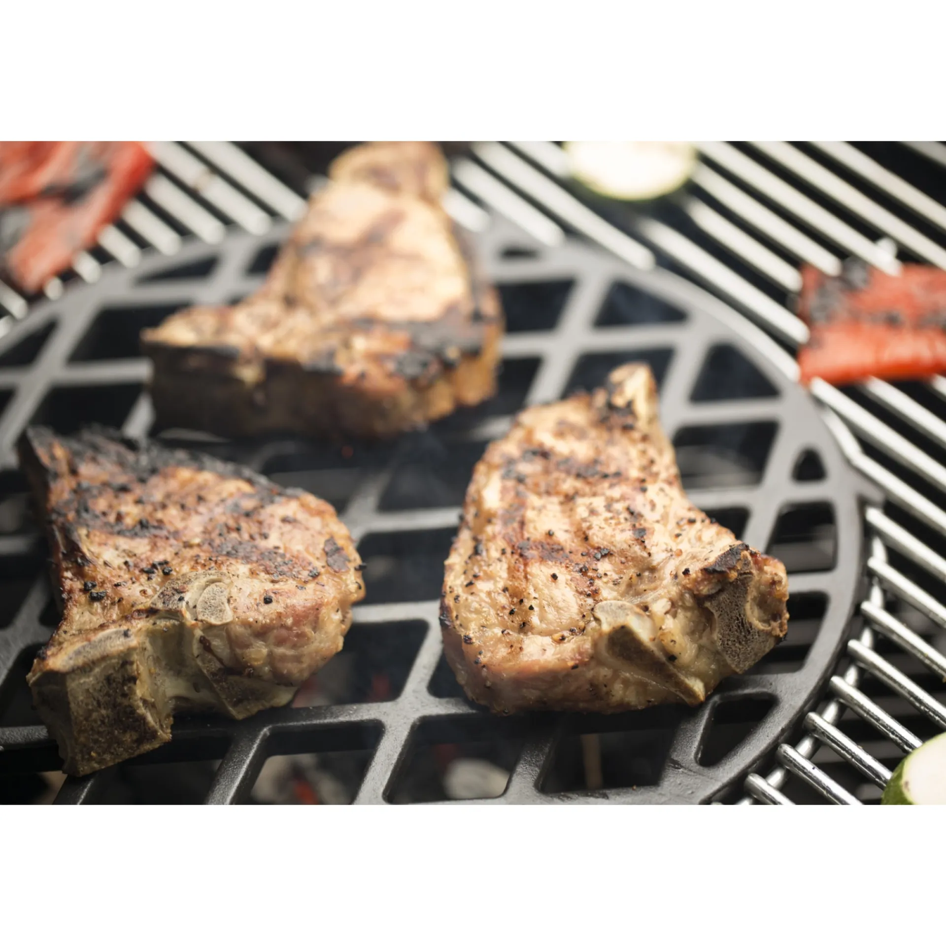 Weber Grilltilbehør > GOUMET BBQ SYSTEM GRILLRIST PORCELÆNSEMALJERET STØBEJERN