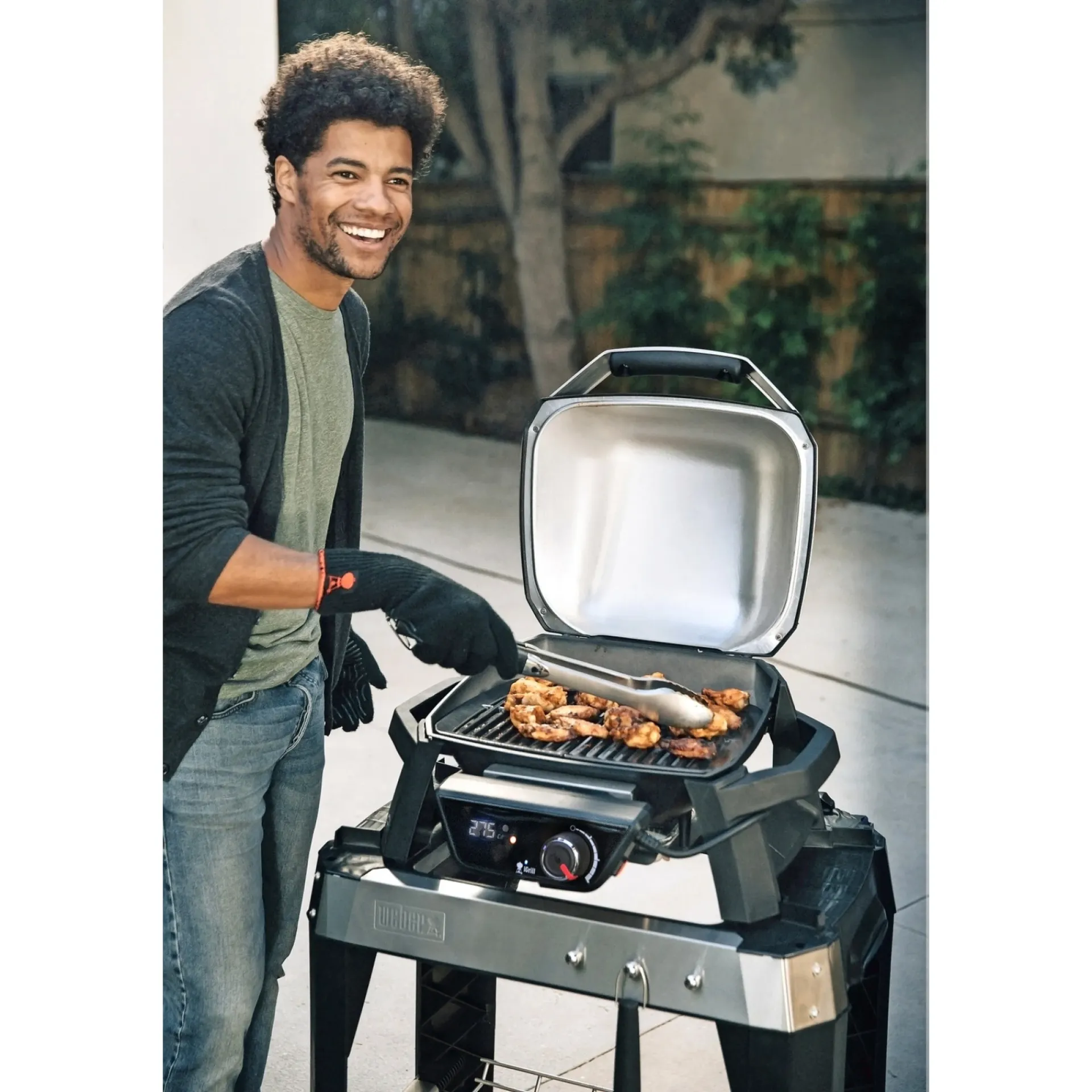 Weber Elgrill > PULSE 2000 - MED STATIV ELGRILL SORT