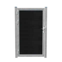 Wimex Komposithegn > LIVØ LÅGE MAT SORT 120 X 184.50 CM