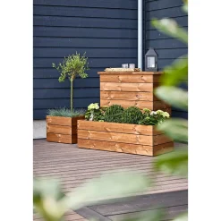 Wimex Højbede & Plantekasser > PLANTEKASSE FYR 36 X 48.20 X 118.20 CM