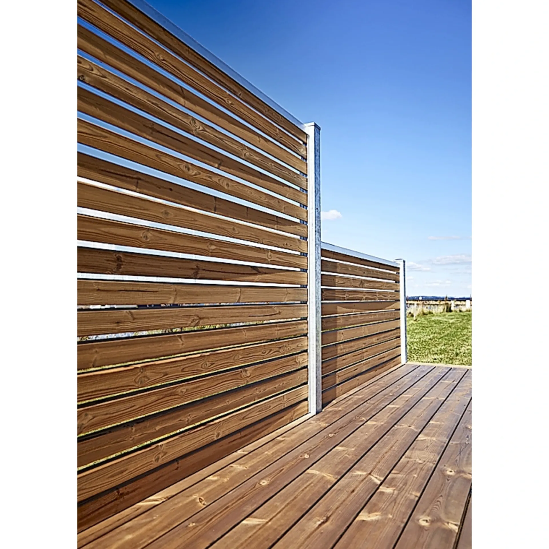 Wimex Træhegn > TREND ROMBE S34 HEGNSFAG VARMEBEHANDLET FYR 197.30 X 180 CM