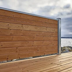 Wimex Træhegn > TREND V-PROFIL HEGNSFAG THERMOBEHANDLET GRAN 189.30 X 90 CM