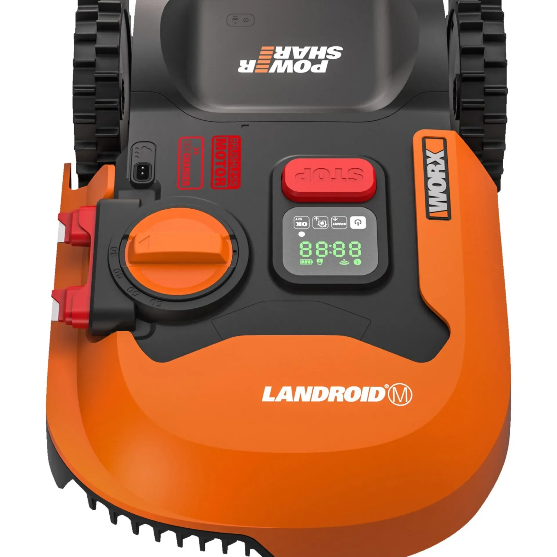 Worx Robotplæneklippere > LANDROID M500 ROBOTPLÆNEKLIPPER 500 M2