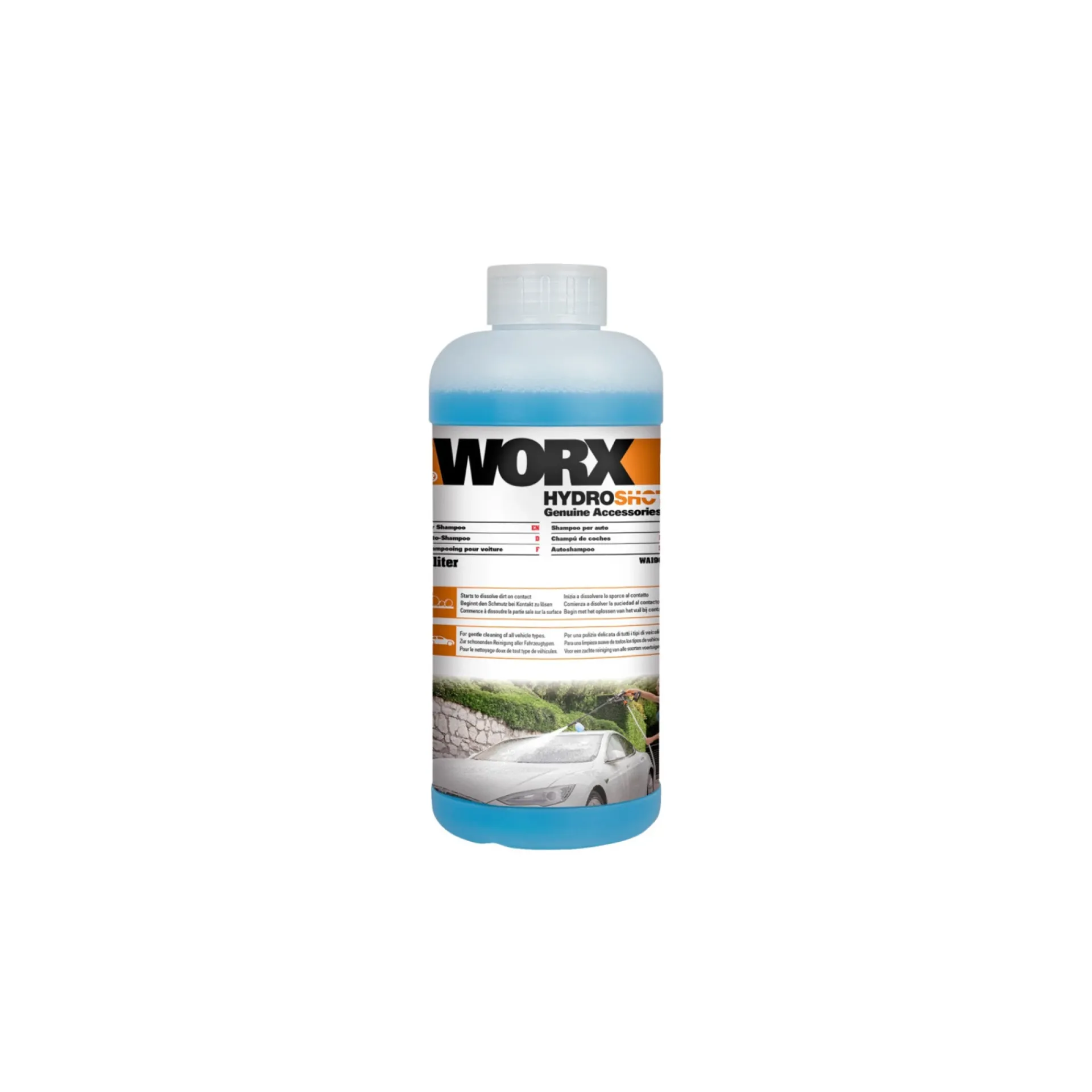Worx Tilbehør Havemaskiner > WA1901 AUTOSHAMPOO 1 L