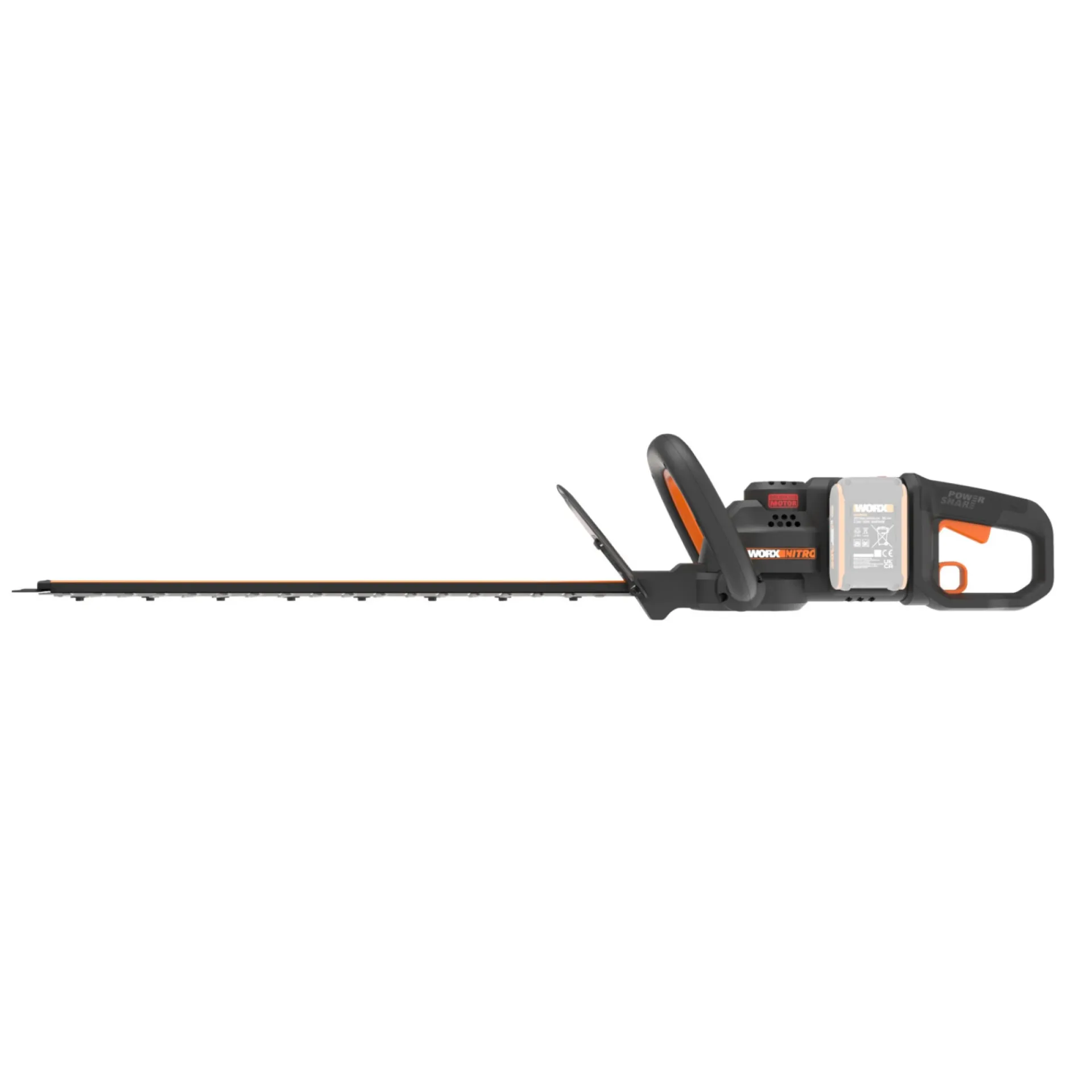 Worx Hækkeklippere > WG286E.9 HÆKKEKLIPPER 61 CM UDEN BATTERI OG LADER